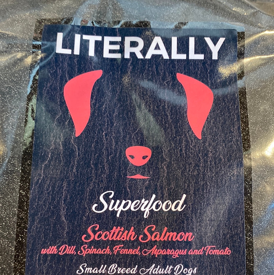 Literally Superfood Salmon small breed 2kg