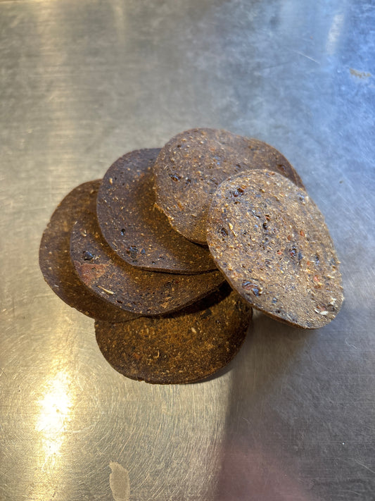 Air dried Ostrich Chips 65g