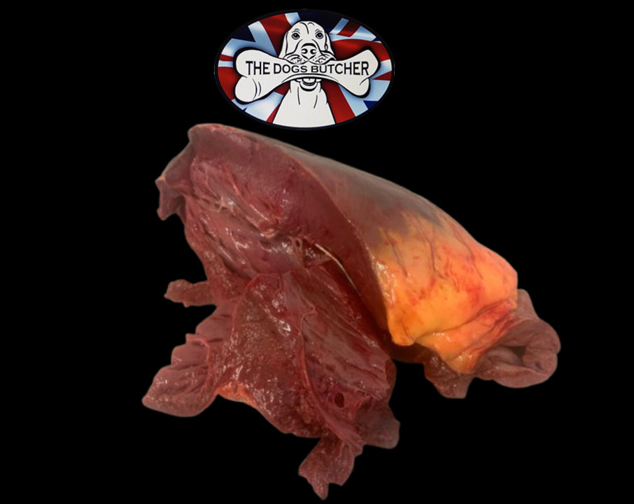 The Dogs Butcher Horse Heart Chunks 1kg
