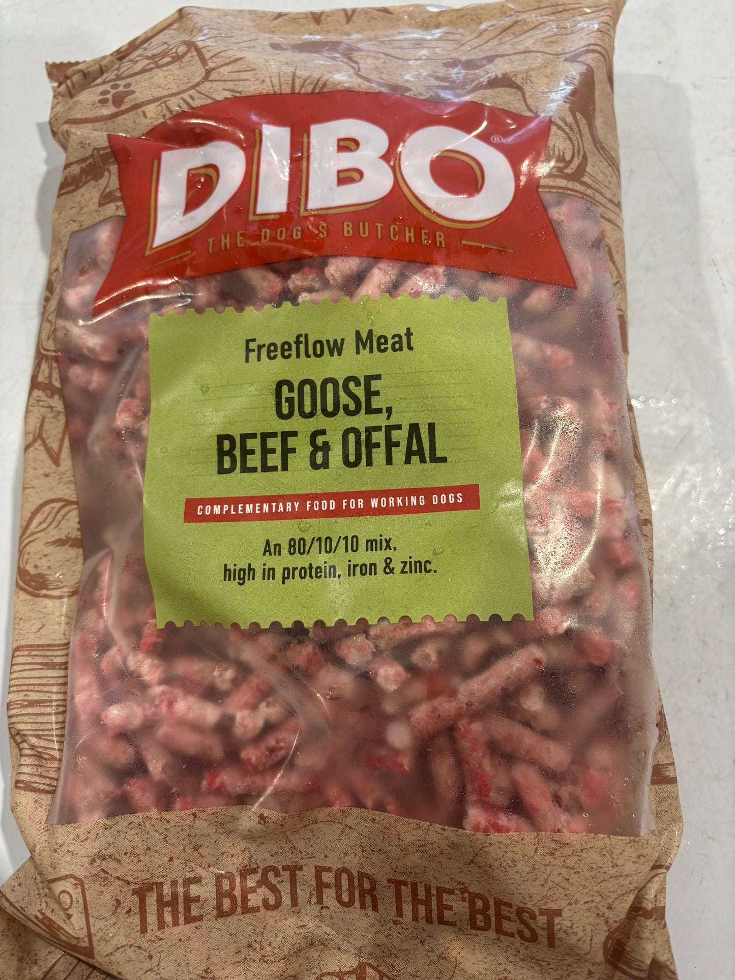 Dibo Totally Natural Goose, Beef and Offal 1kg