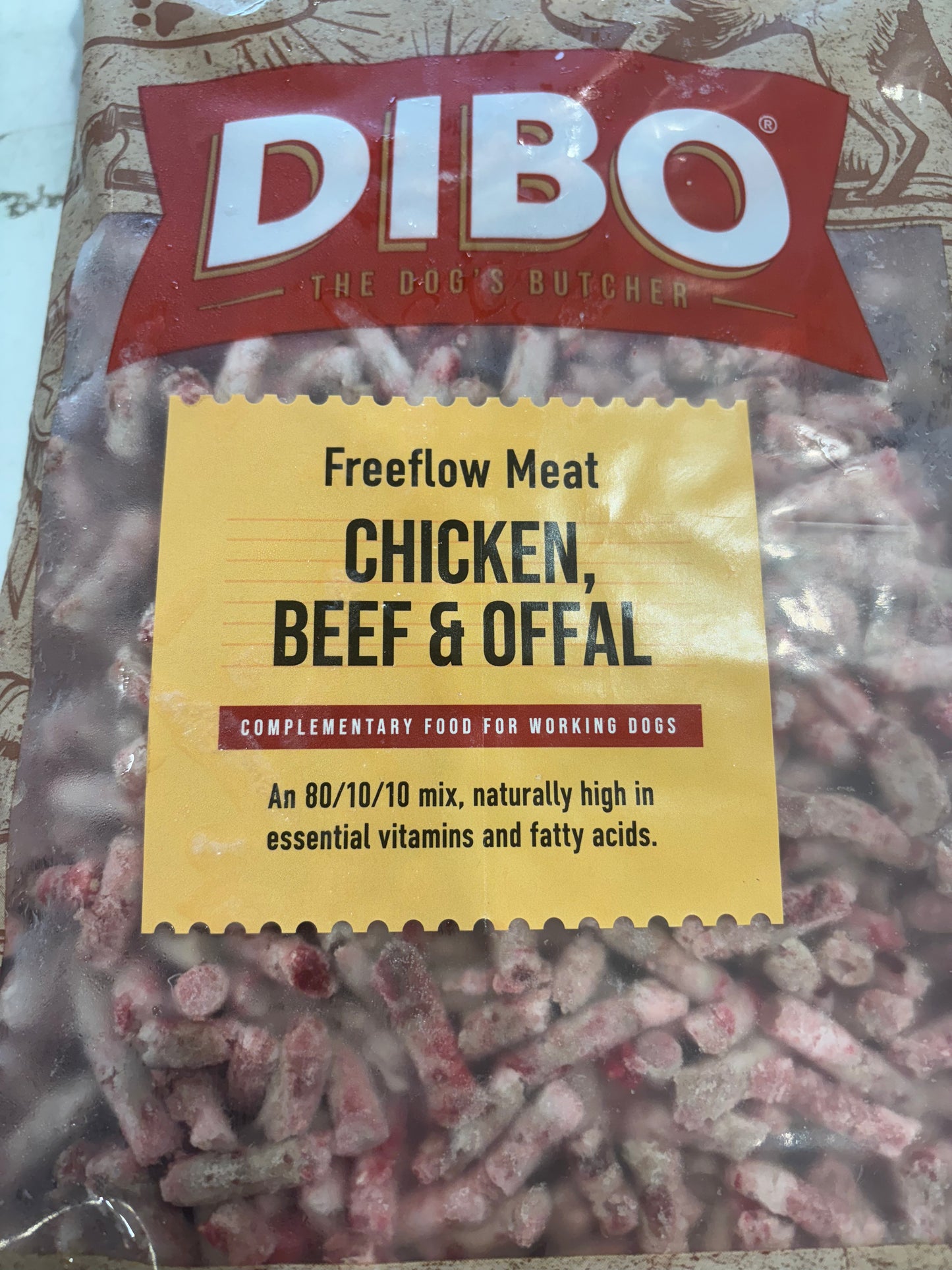 Dibo Totally Natural Chicken, Beef and Offal 1kg