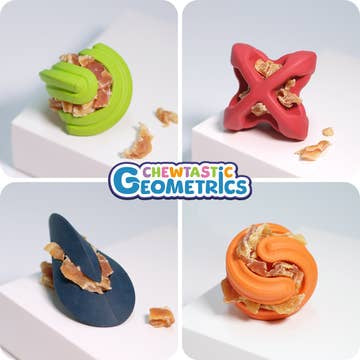 Chewtastic Geometrics treat toy small
