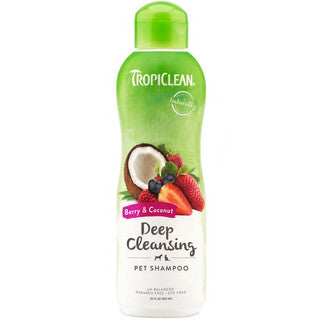 Tropiclean deep cleansing shampoo 592ml