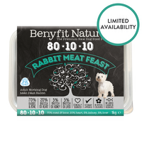 Benyfit Meat Feast Rabbit 80/10/10 1kg