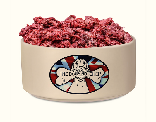 The Dogs Butcher Puppy Ox Mince With Duck 1kg