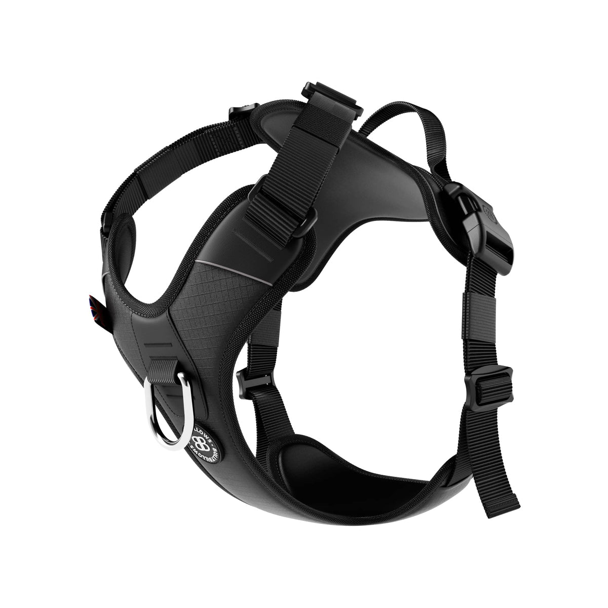 BullyBillows Hurricane Harness. Black