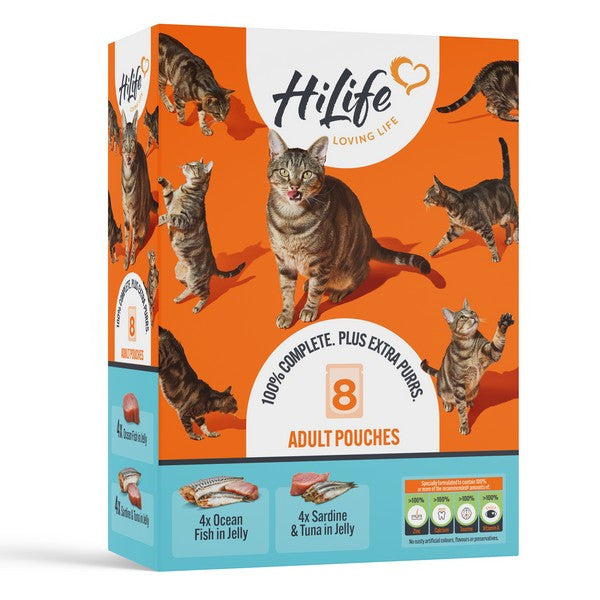 Hi Life Fish Pate recipes pouch 8x70g