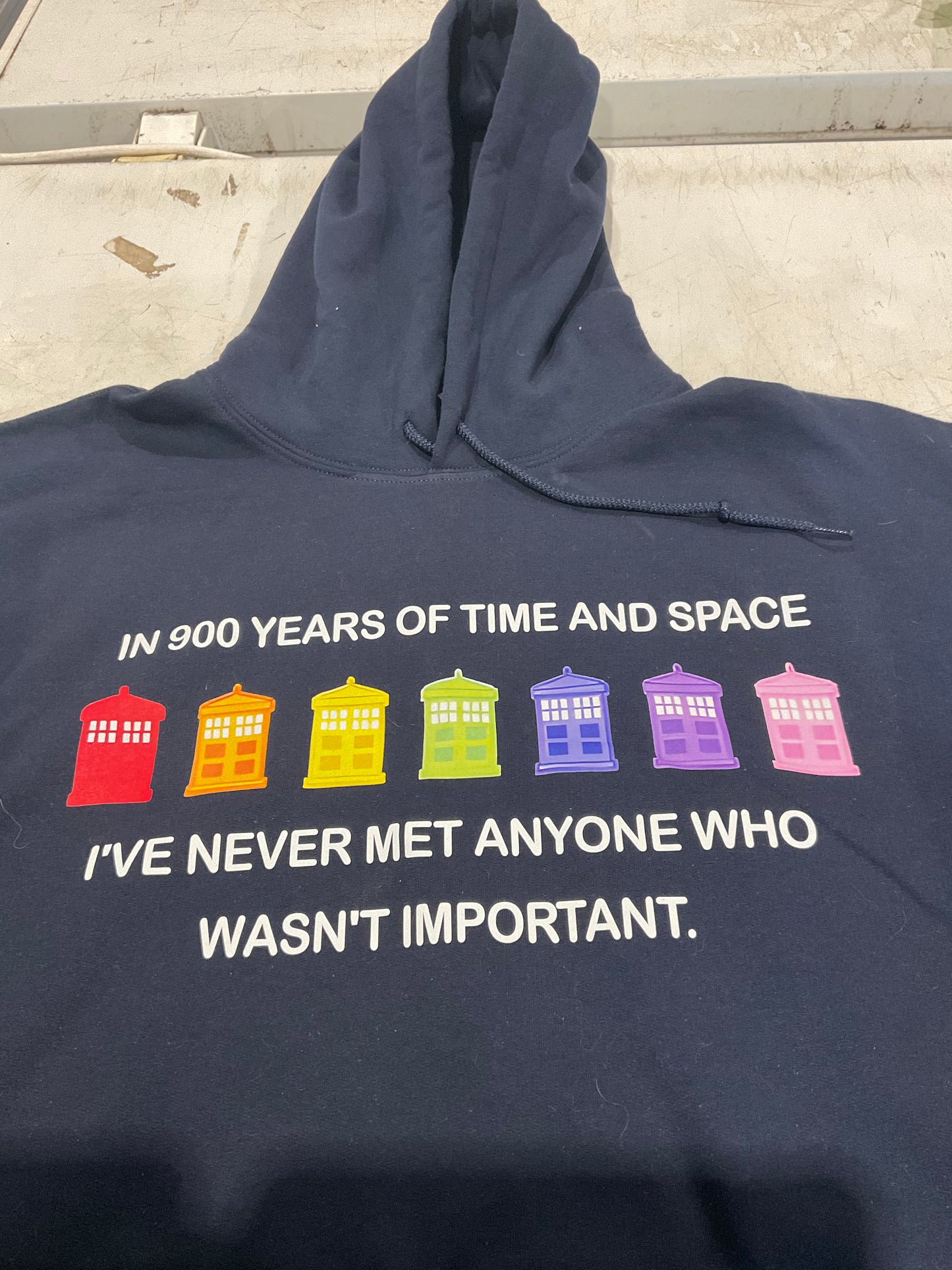 Tardis pride theme Hoodie