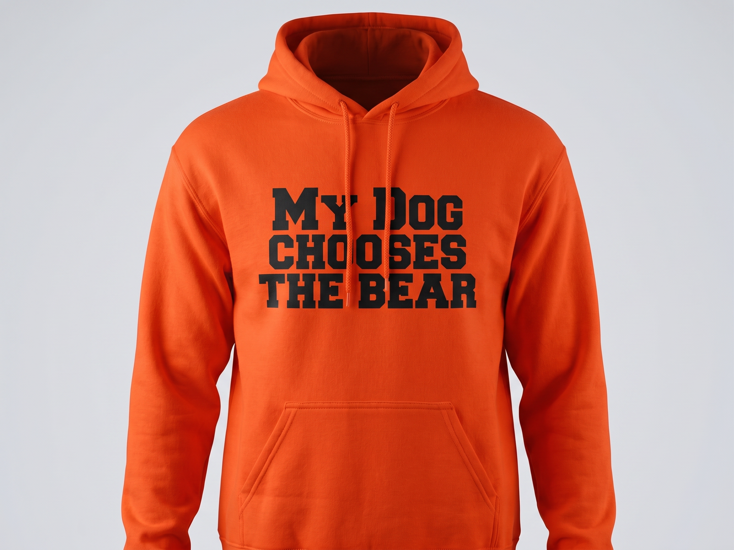 My dog chooses the bear Hoodie
