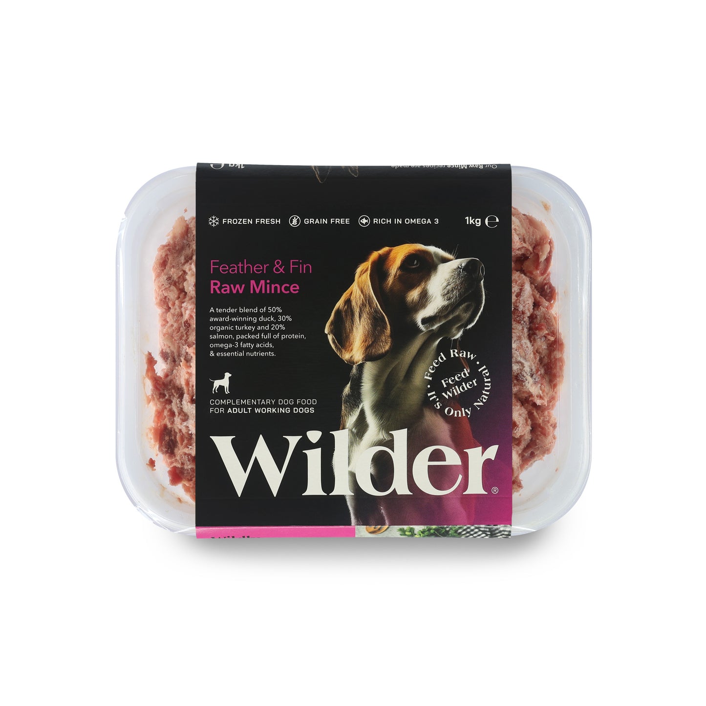 Wilder Feather & Fin Mince 500g