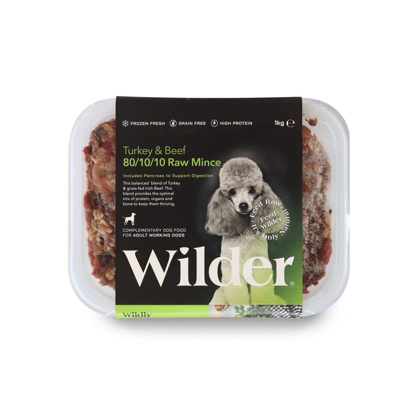 Wilder Turkey & Beef 80/10/10 1kg