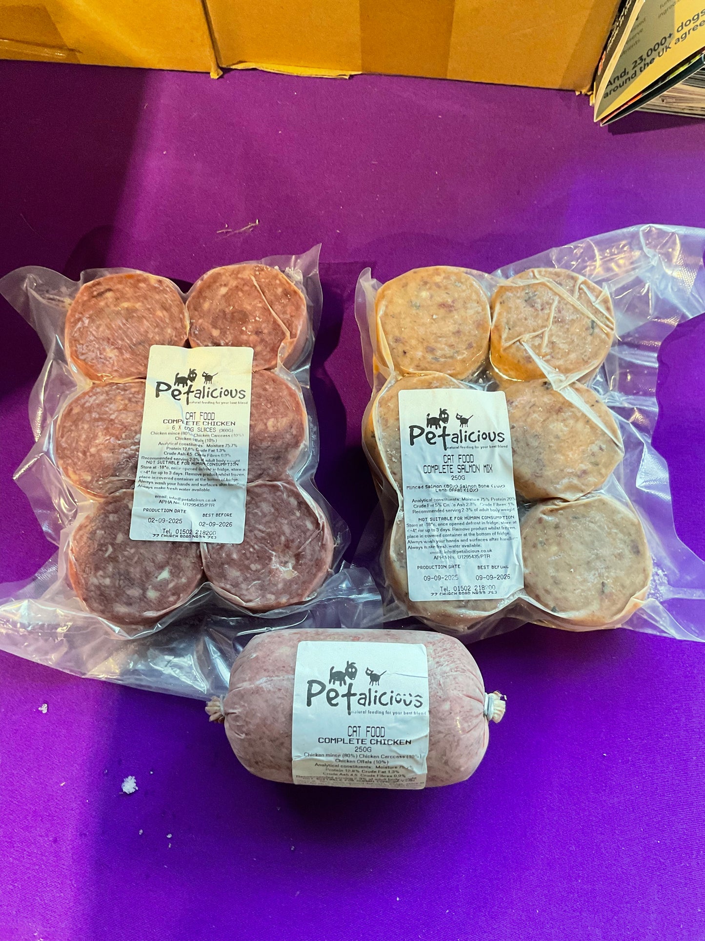 Petalicious Cat 6x60g slices