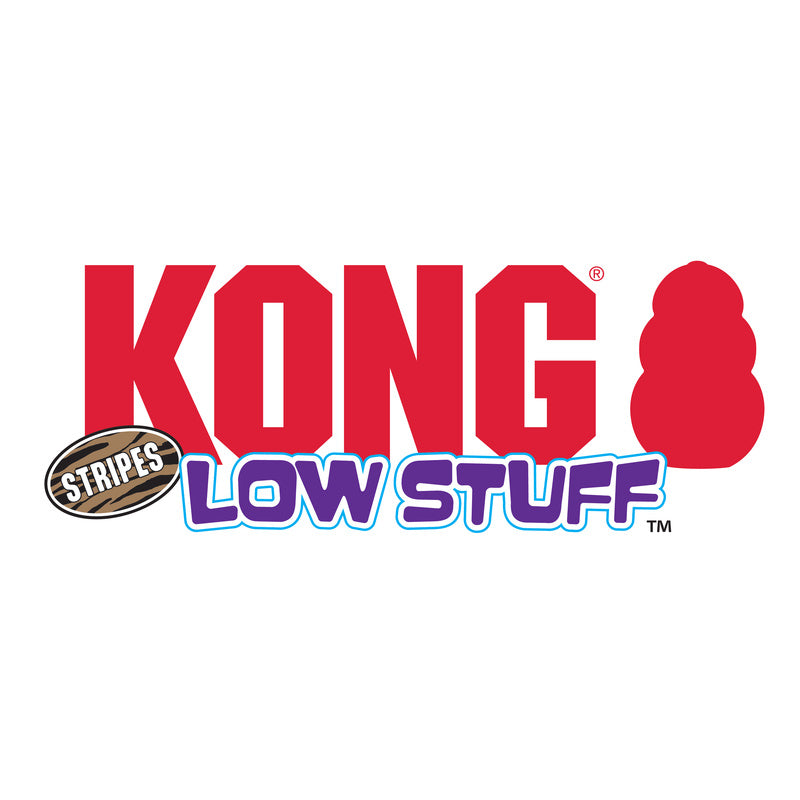 KONG Low Stuff Stripes Pig medium