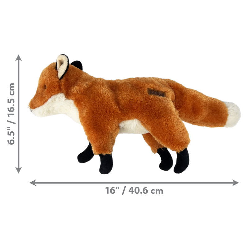 KONG Wild Low Stuff Fox medium