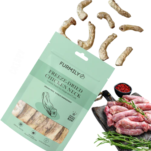 Furmily Freeze Dried Chicken Necks