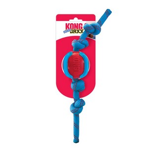 KONG Bright Jaxx ball with rope