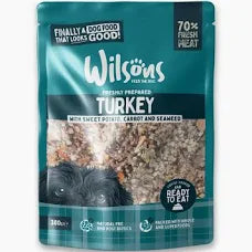 Wilson’s Freshly Cooked Turkey for adult dogs 380g