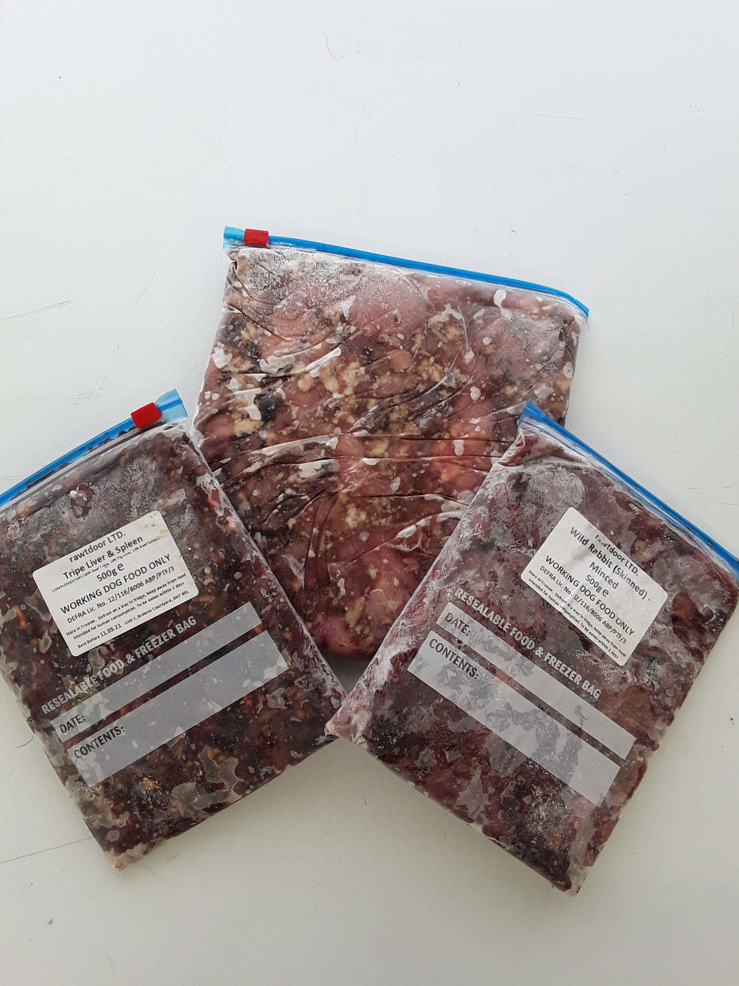 Rawtdoor Tripe & chicken chunks