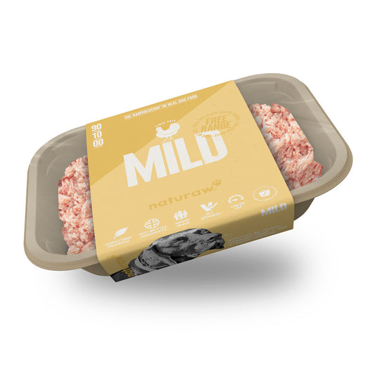 Naturaw Raw dog food. Mild free range chicken 500g