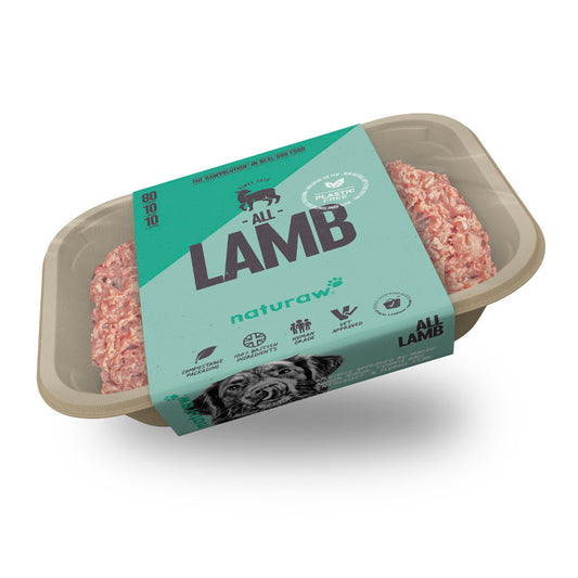 Naturaw Raw dog food. All Lamb 500g