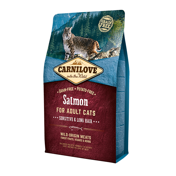 Carnilove cat food. Salmon