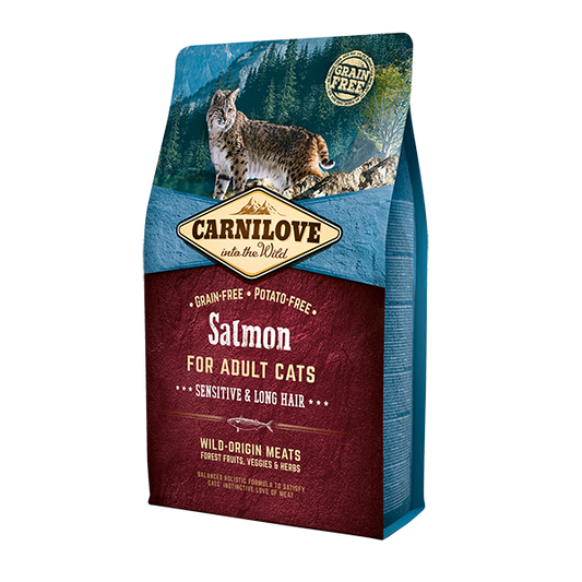 Carnilove cat food. Salmon