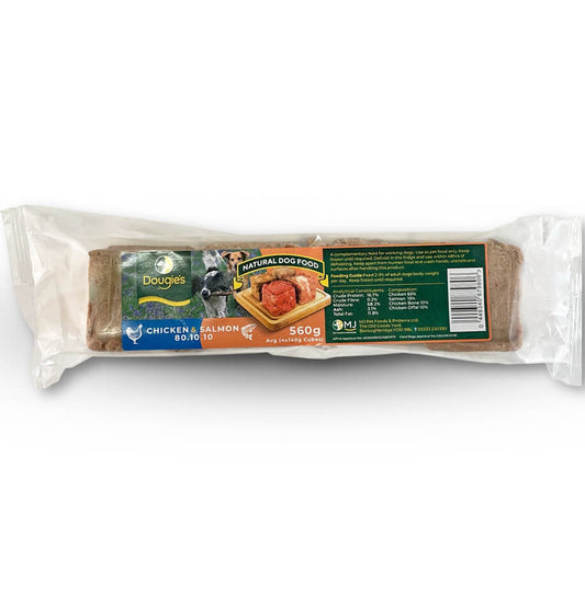 Dougies Chicken & Salmon 80/10/10 540g