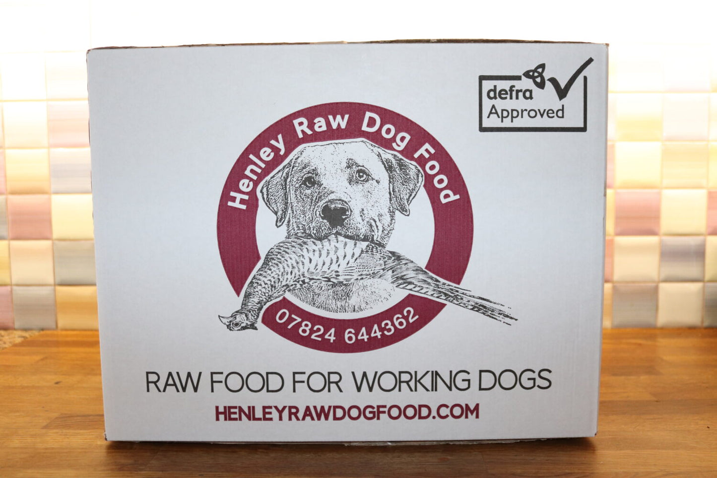 Henley Raw, Pork with chicken complete 500g