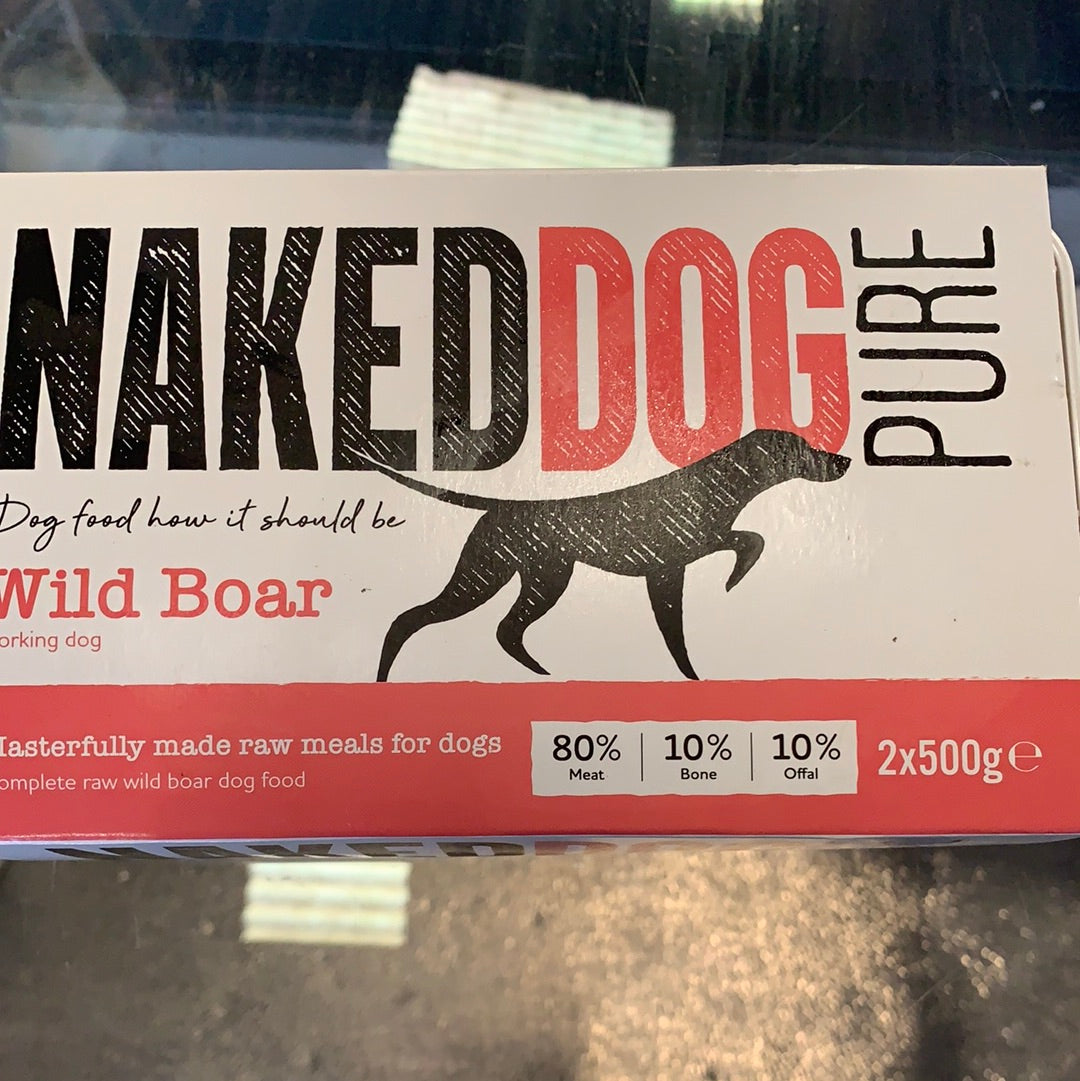 Naked Dog Pure Wild Boar