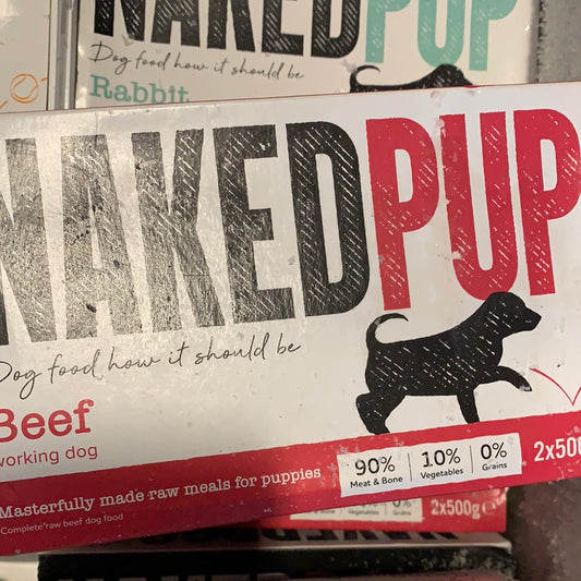 Naked Pup Beef 2x500g