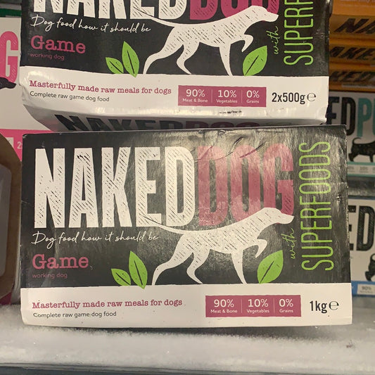 Naked Dog Superfoods Game 2x500g