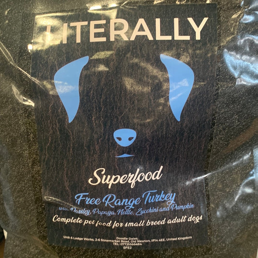 Literally Superfood. Small breed turkey
