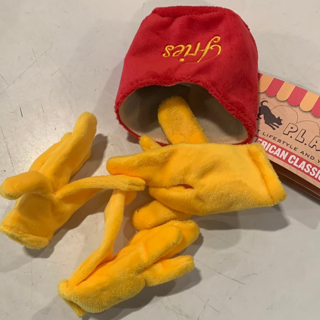 PLAY French Fries dog toy