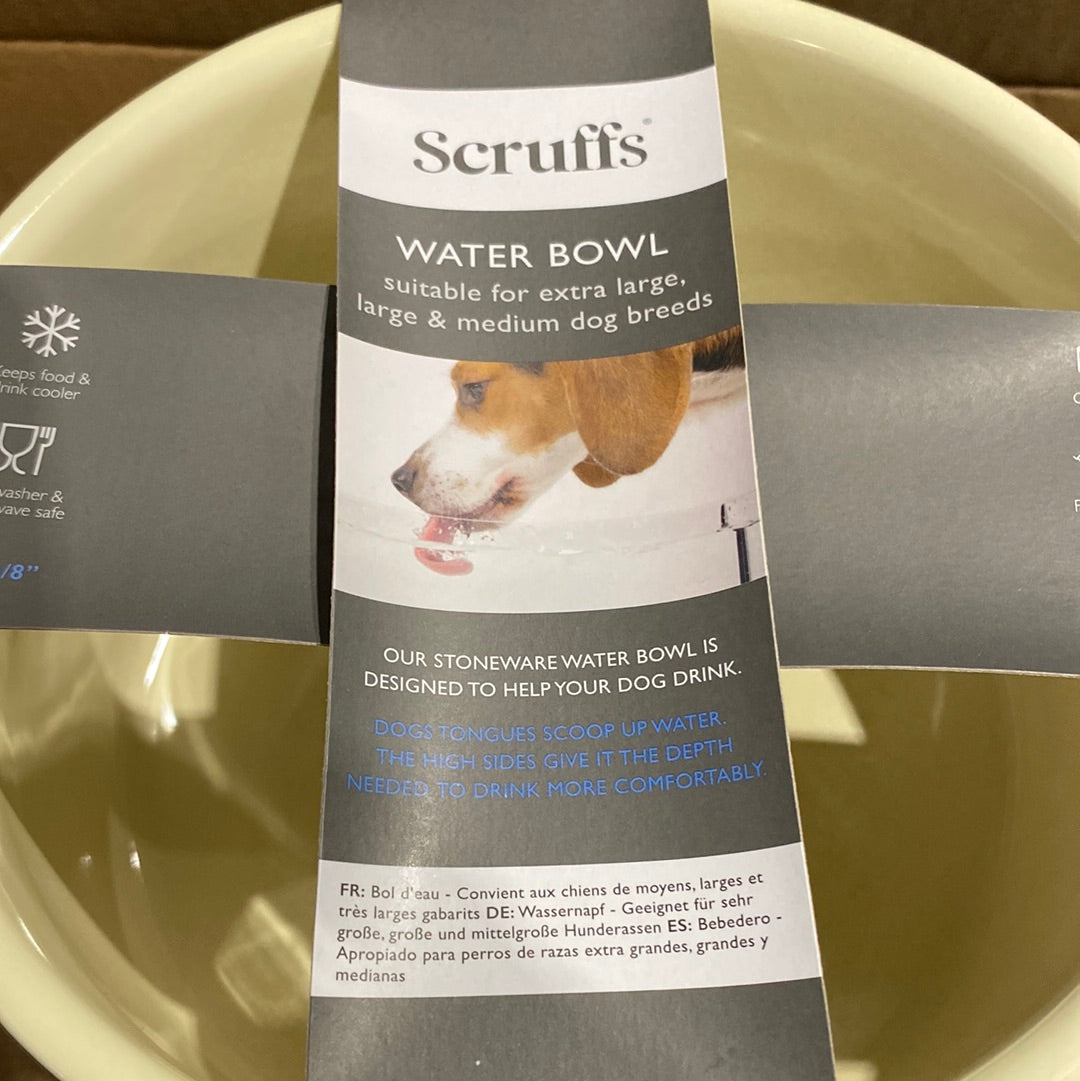 Scruffs Classic water bowl 20cm grey