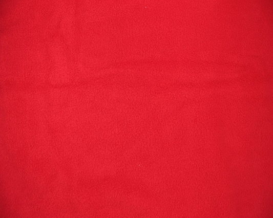 Dog onesie.  Fleece suit.  Red
