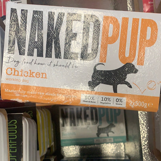 Naked Pup Chicken 2x500g