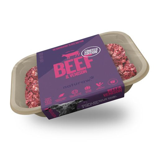 Naturaw Beef and Venison 500g