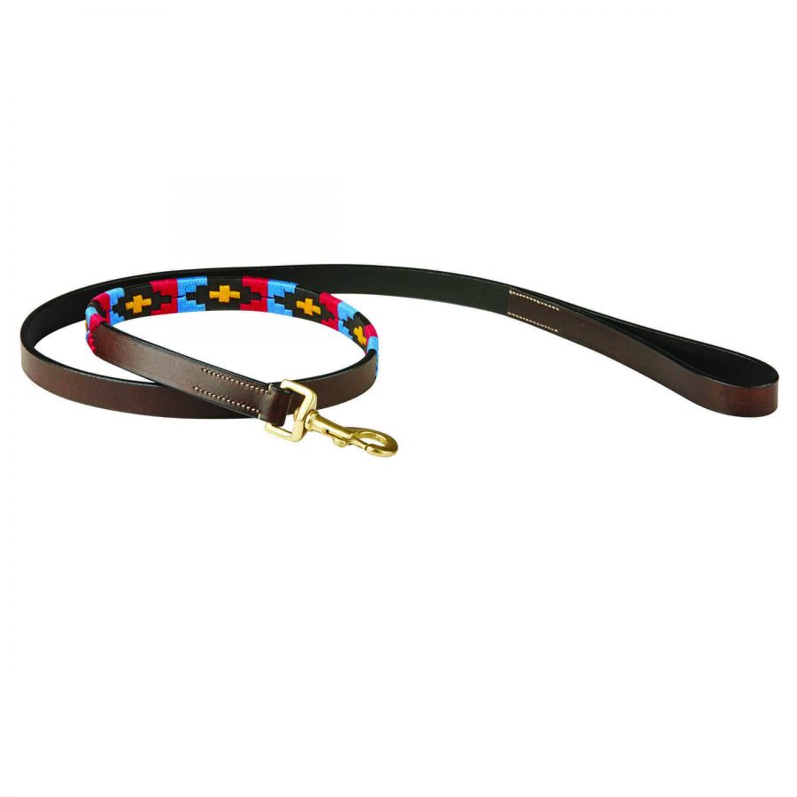 Weatherbeeta polo leather dog lead