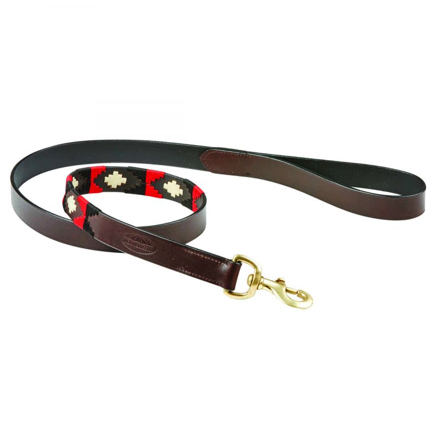 Weatherbeeta polo leather dog lead