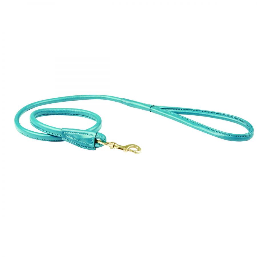 Weatherbeeta rolled leather dog lead