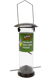 Wild bird seed feeder