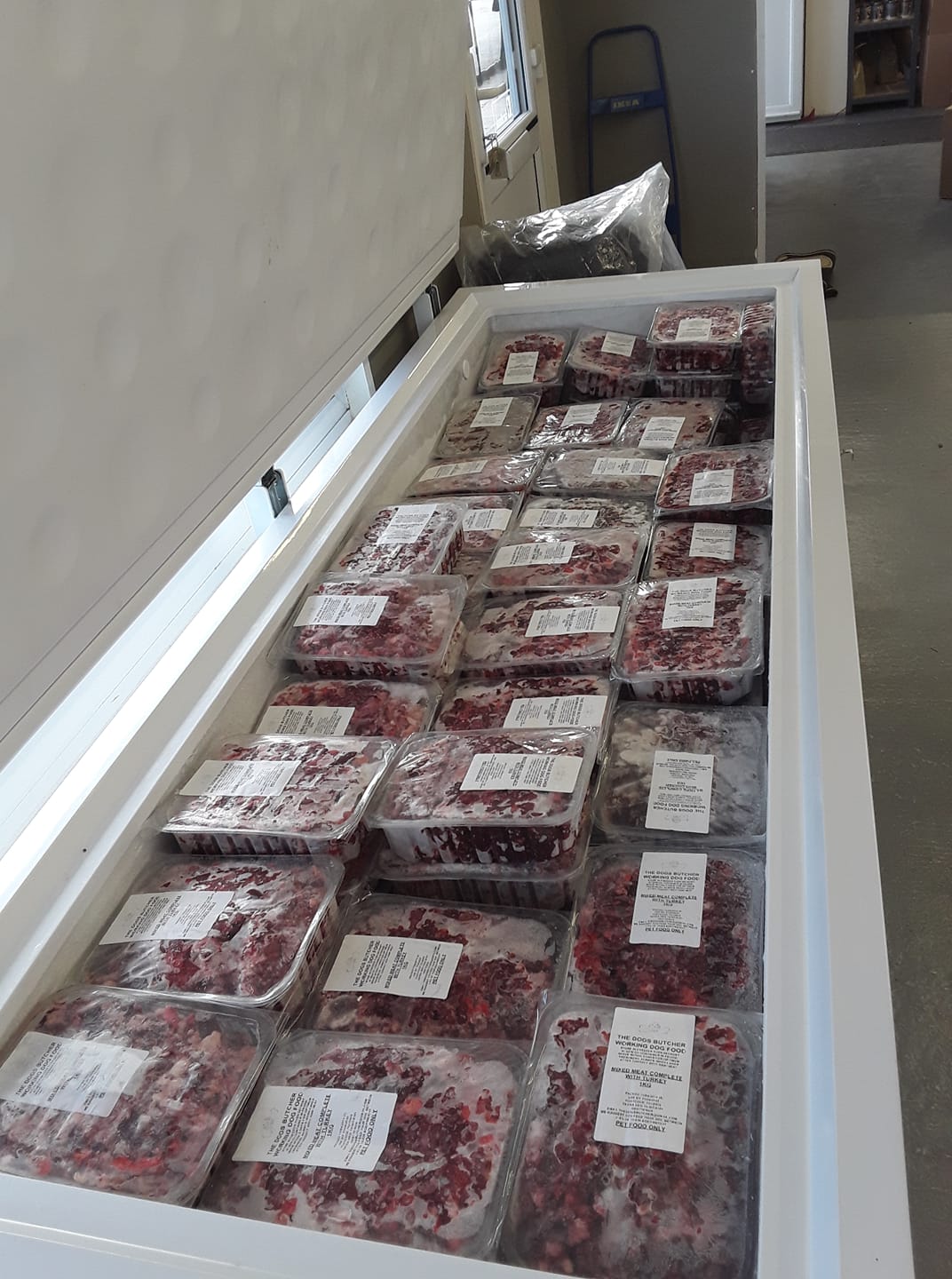 The Dog's Butcher. Ox heart chunks 1kg