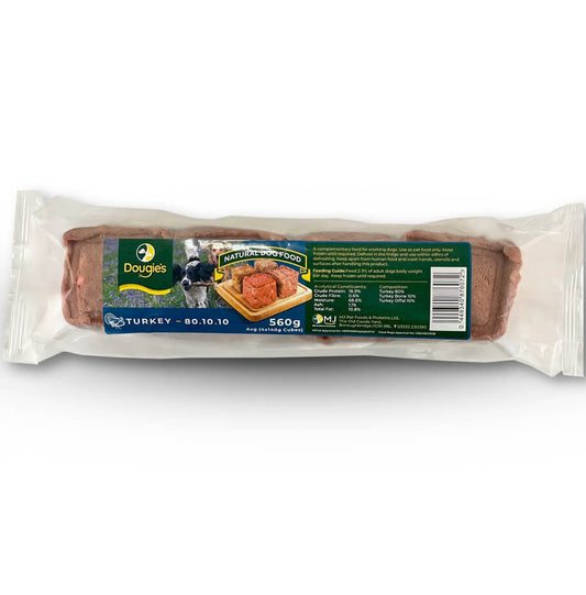 Dougies Turkey 80/10/10 560g