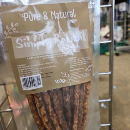 Pure & Natural meaty sticks 100g