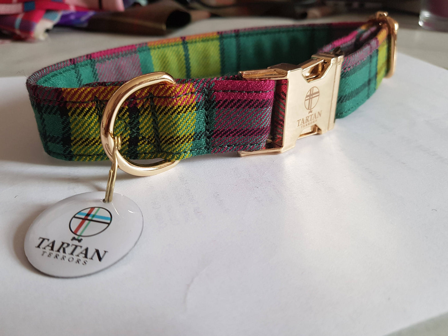 Tartan Dog Lead - MacMillan Tartan
