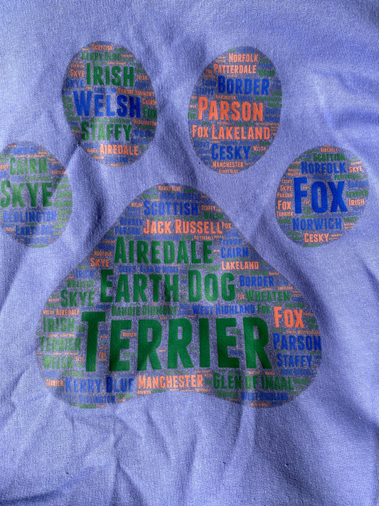 Terrier group Wordart Hoodie