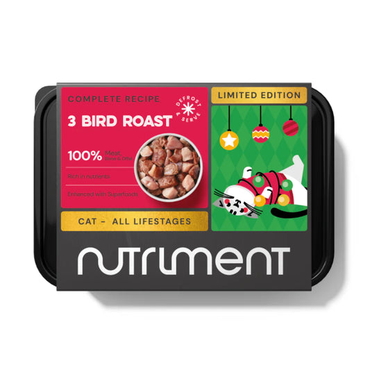 Nutriment Christmas Three Bird Roast for Cats 500g