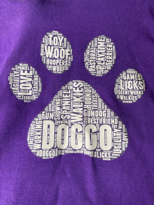 Doggo Wordart Hoodie