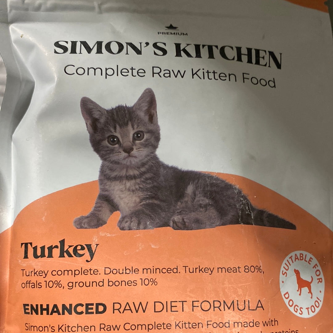 Simon’s Kitchen Turkey for Kittens