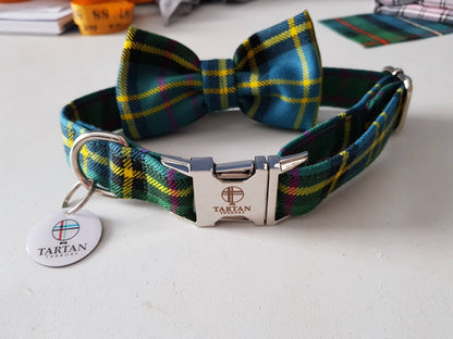 Tartan Dog Collar (Small) - MacMillan HuntingTartan